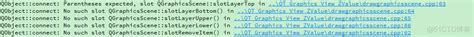 c++ qt QObject:: connect: No such slot .